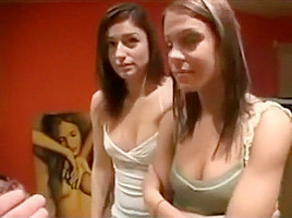 fucks a girl while her friend watches