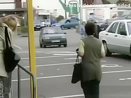german milf picked up for her first anal