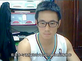 handsome sporty asian jock cam jerk off