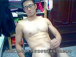 handsome sporty asian jock cam jerk off