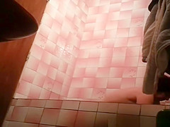 installed in bathroom films mature woman