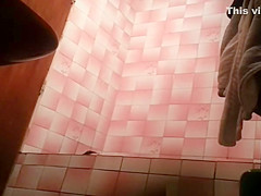 installed in bathroom films mature woman