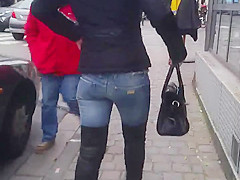 julieskyhigh public street thigh high boots jeans