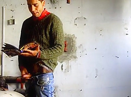 junior men wanking and cumming with a book  Compilation 