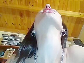 lewd shemale MILF With big arse Jerking Her penis And anal Toying