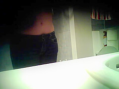 my hairy wife in the bathroom