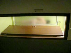 my wife at shower