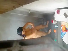 pillada en la ducha