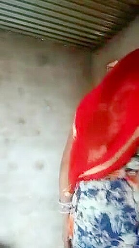 rajistani women showing her assets