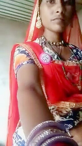 rajistani women showing her assets
