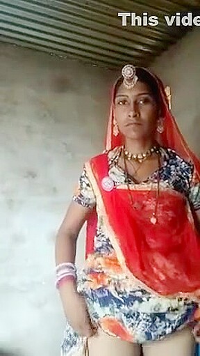 rajistani women showing her assets