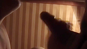 she sucks young stud and swallows his cum