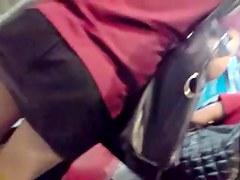 singapore ite black upskirt