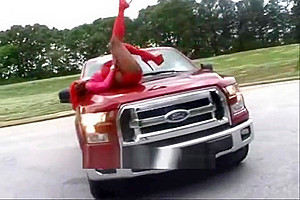 stacey shemale on truck