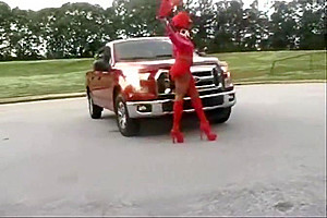stacey shemale on truck