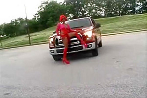 stacey shemale on truck