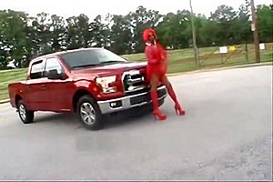 stacey shemale on truck