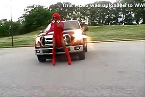 stacey shemale on truck