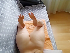 teen 18+ Girl Footjob