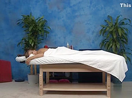 teen 18+ Hottie Gives Up The Pink To Her Massage Therapist
