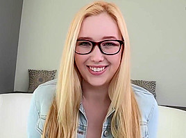 teen 18+ Samantha Rone fucks huge cock