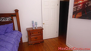 teen 18+ stepdaughter tugs and sucks