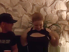 threesome with college party girls