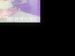 wife alone masturbating caught by