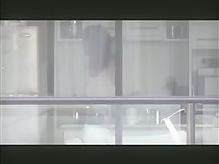 window spy hot neighbour milf