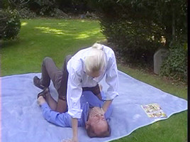 work my garden sissy